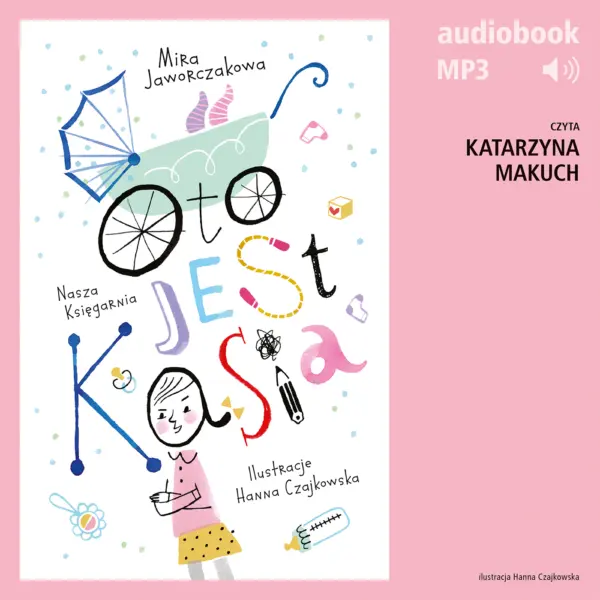 Oto jest Kasia — okładka audiobooka