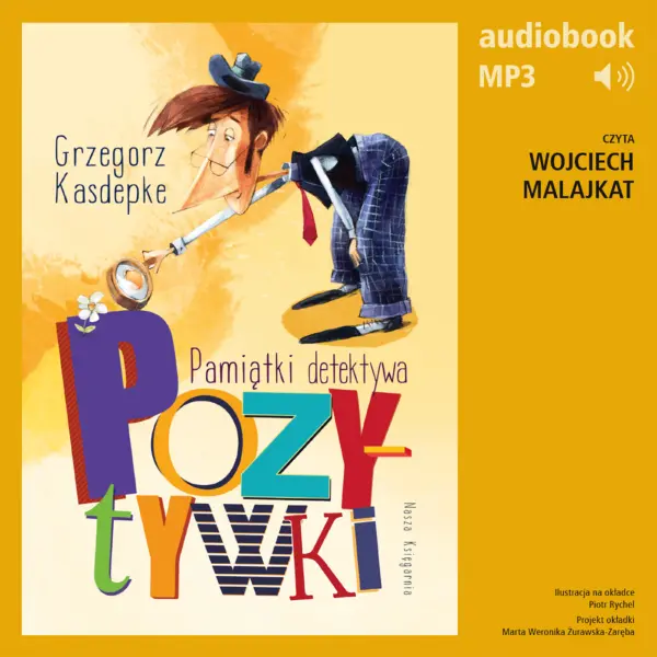 Pamiątki detektywa Pozytywki — okładka audiobooka