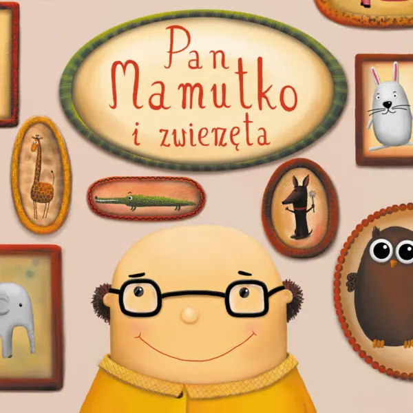 Pan Mamutko i zwierzęta (audiobook) — okładka audiobooka