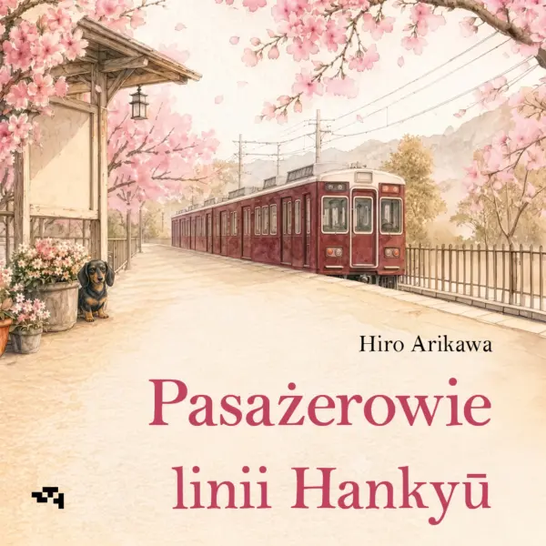 Pasażerowie linii Hankyū — okładka audiobooka