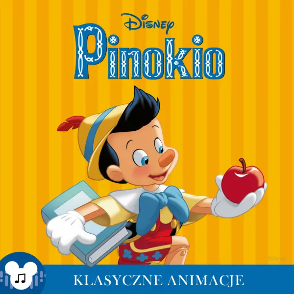 Pinokio — okładka audiobooka