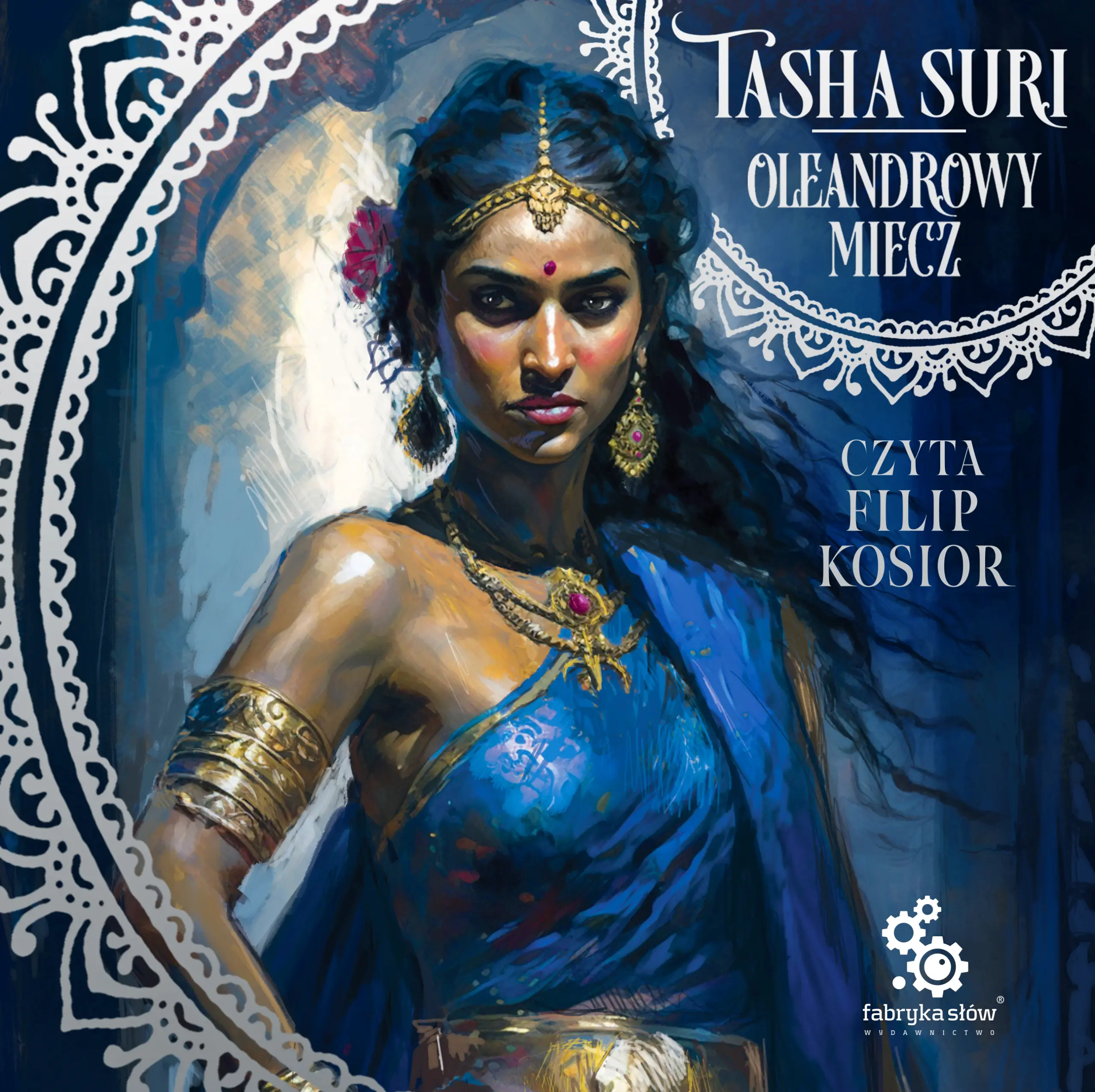 Płonące królestwa (#2). Oleandrowy miecz — okładka audiobooka