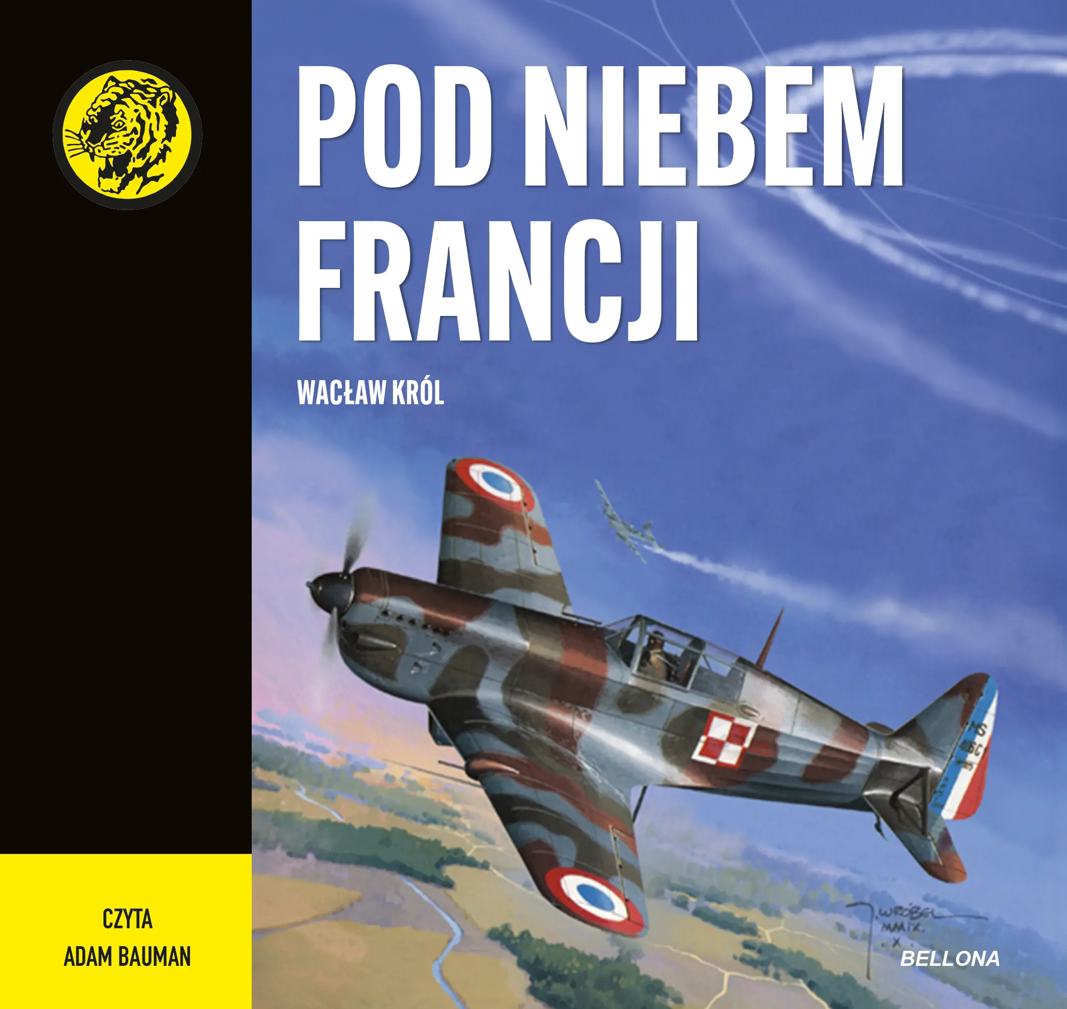 Pod niebem Francji — okładka audiobooka