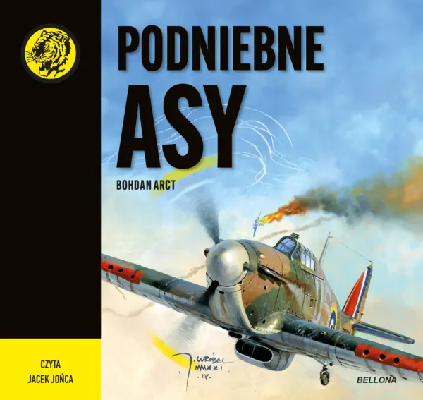 Podniebne asy — okładka audiobooka