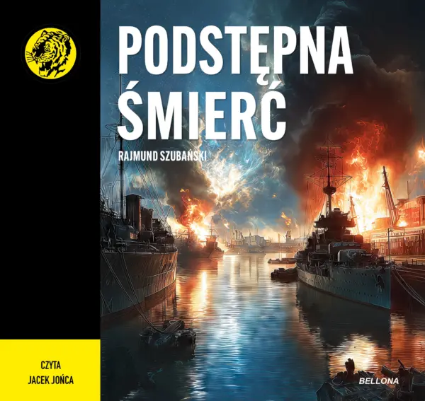 Podstępna śmierć — okładka audiobooka
