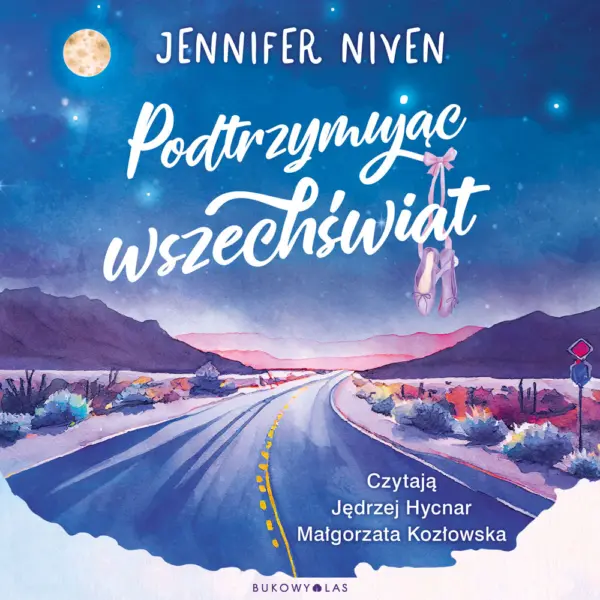 Podtrzymując wszechświat — okładka audiobooka