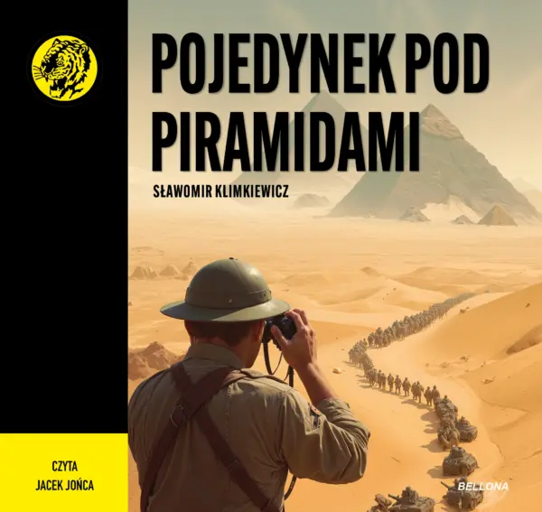 Pojedynek pod piramidami — okładka audiobooka