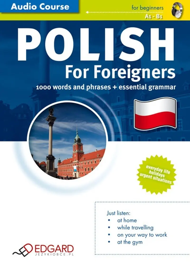 Polish For Foreigners — okładka audiobooka