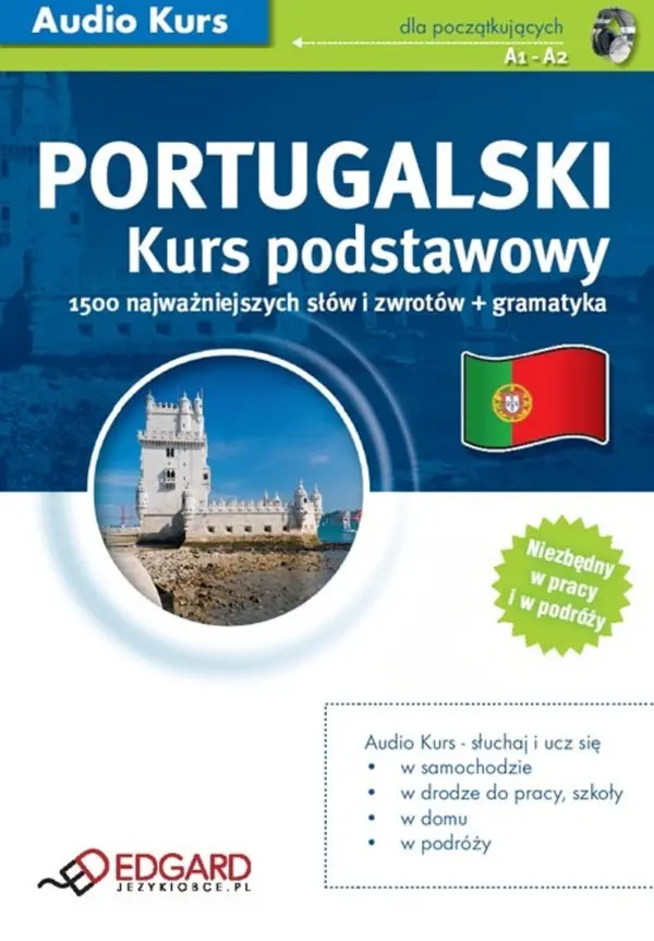 Portugalski kurs podstawowy — okładka audiobooka