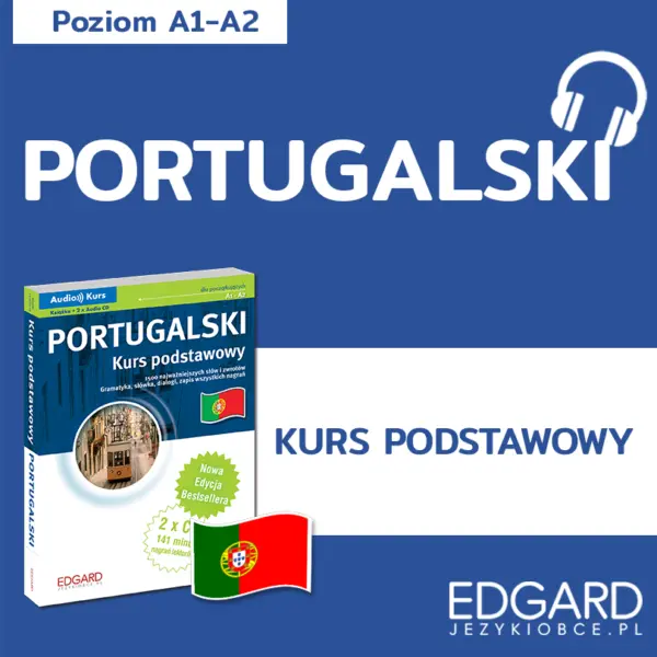 Portugalski. Kurs podstawowy — okładka audiobooka