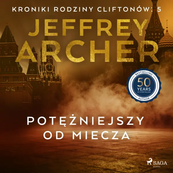Potężniejszy od miecza (#5) — okładka audiobooka