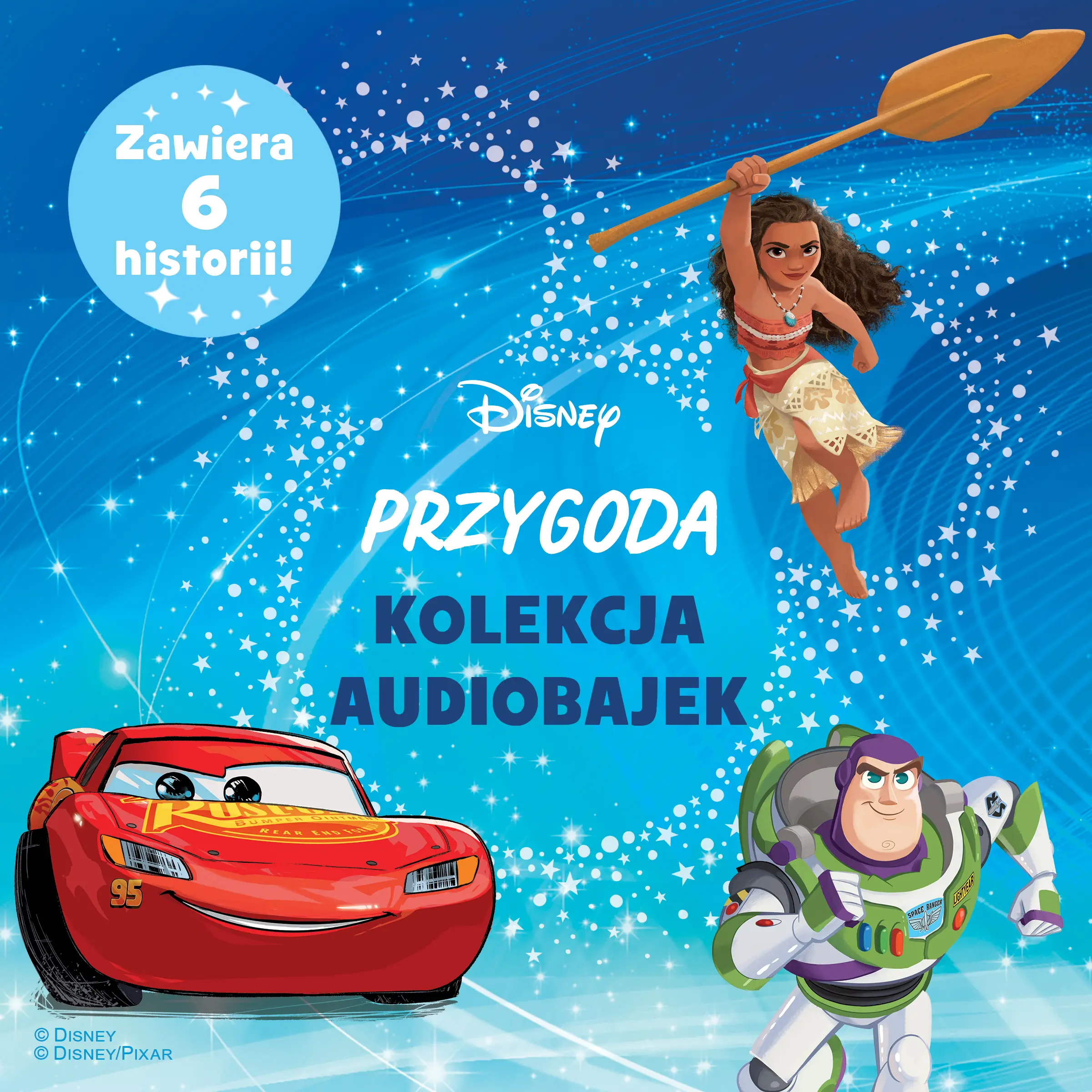 Przygoda Disneya. Kolekcja audiobajek — okładka audiobooka