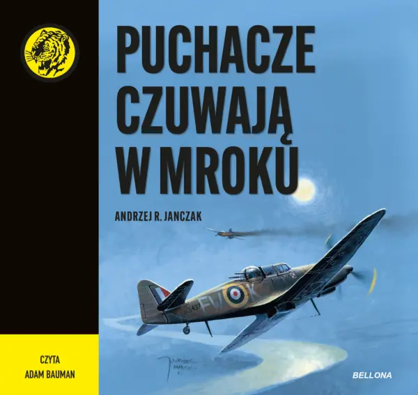 Puchacze czuwają w mroku — okładka audiobooka