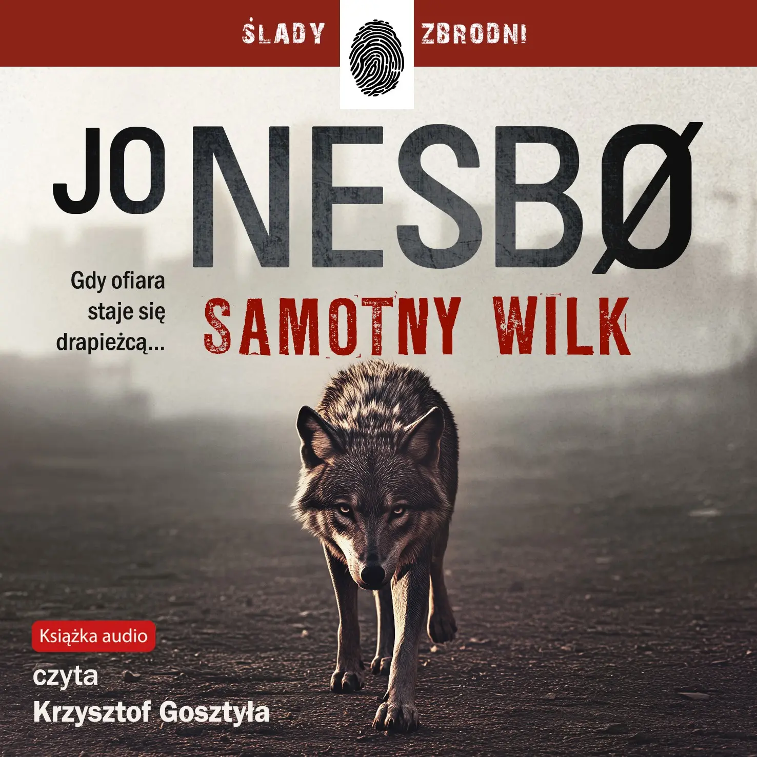 Samotny wilk — okładka audiobooka
