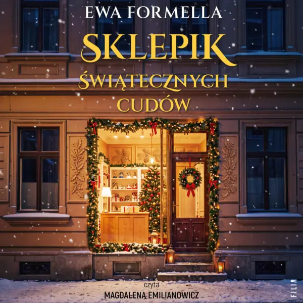 Sklepik świątecznych cudów — okładka audiobooka