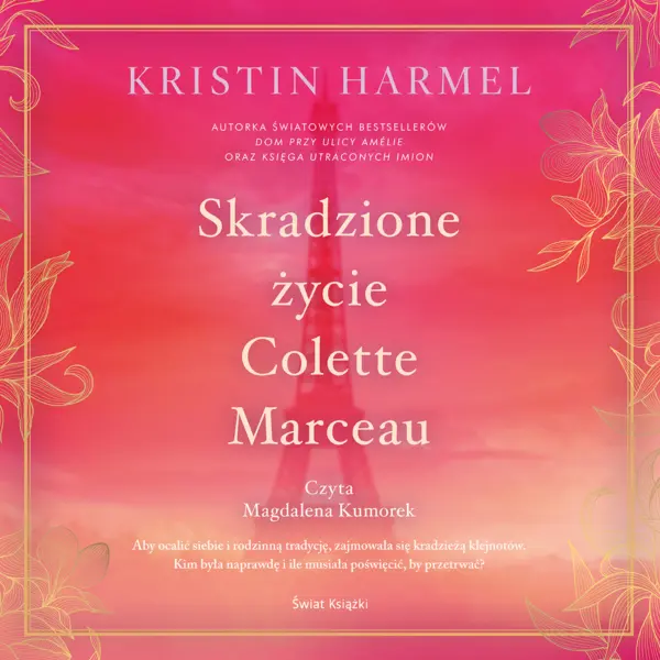 Skradzione życie Colette Marceau — okładka audiobooka