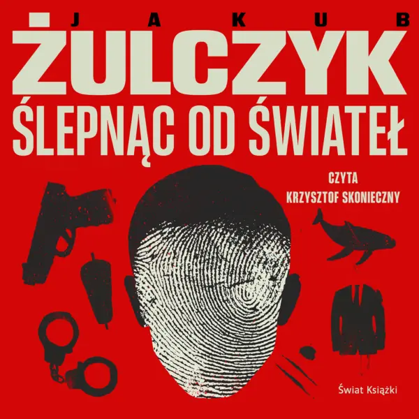 Ślepnąc od świateł — okładka audiobooka