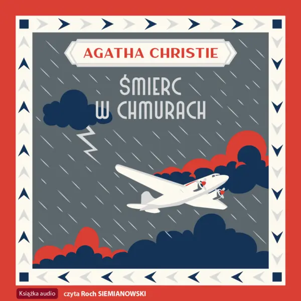 Śmierć w chmurach — okładka audiobooka