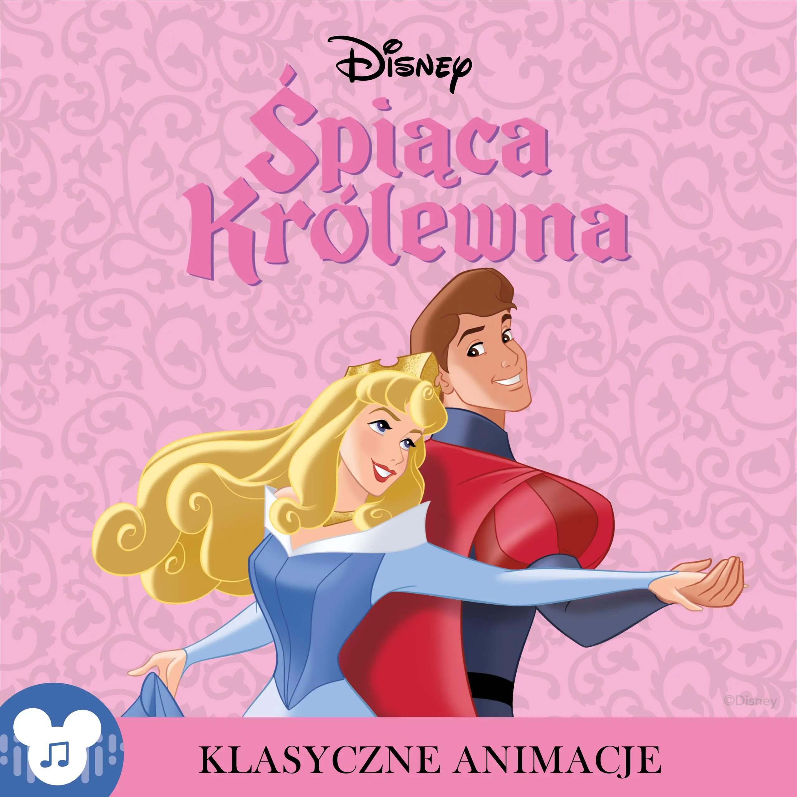 Śpiąca królewna — okładka audiobooka