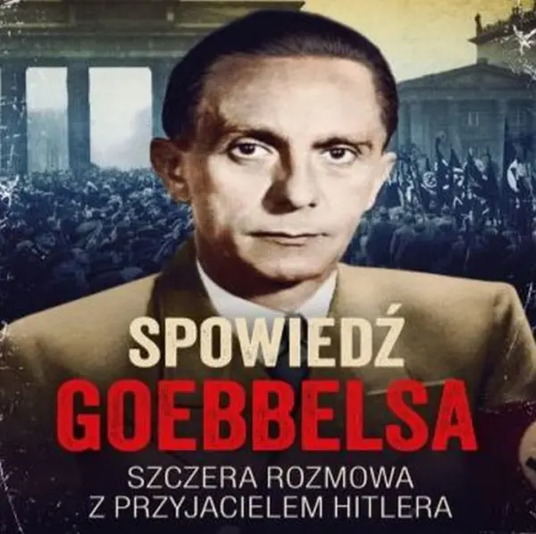Spowiedź Goebbelsa — okładka audiobooka