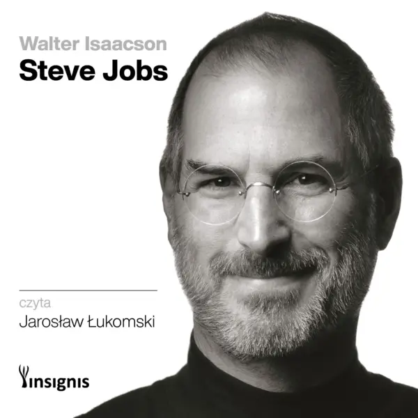 Steve Jobs — okładka audiobooka