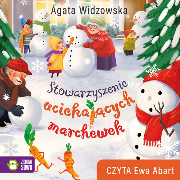 Stowarzyszenie uciekających marchewek — okładka audiobooka