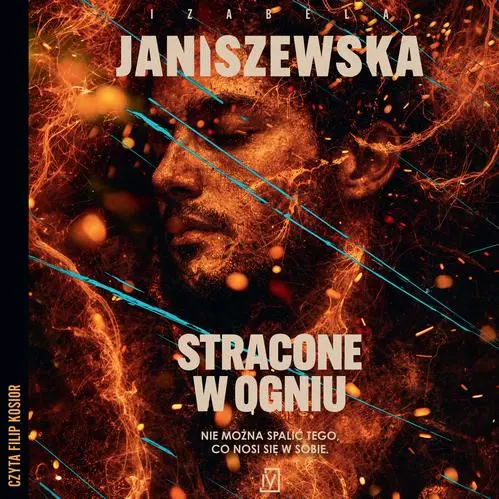 Stracone w ogniu — okładka audiobooka
