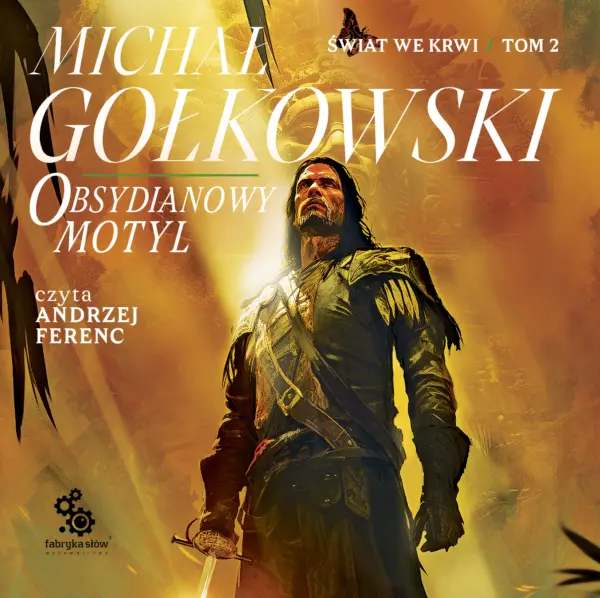 Świat we krwi (#2). Obsydianowy Motyl — okładka audiobooka