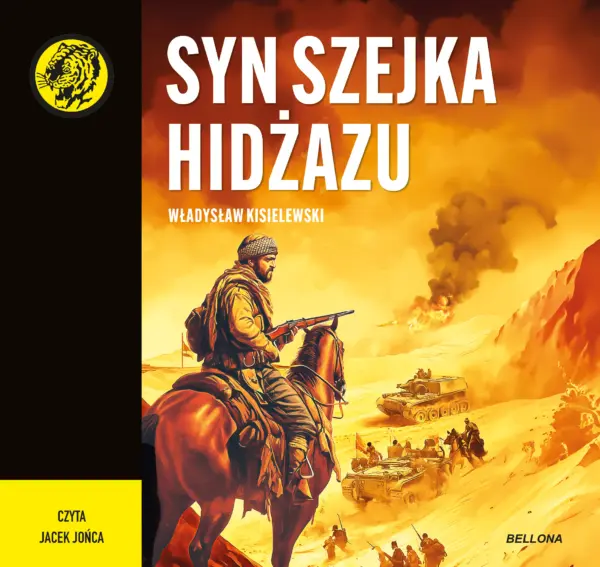 Syn szejka Hidżazu — okładka audiobooka
