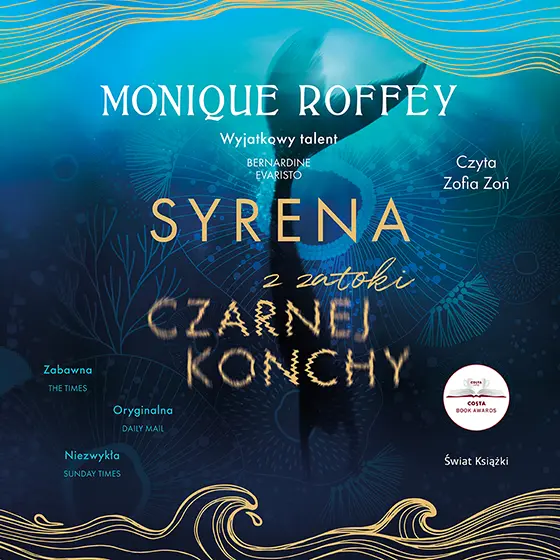 Syrena z zatoki czarnej konchy — okładka audiobooka