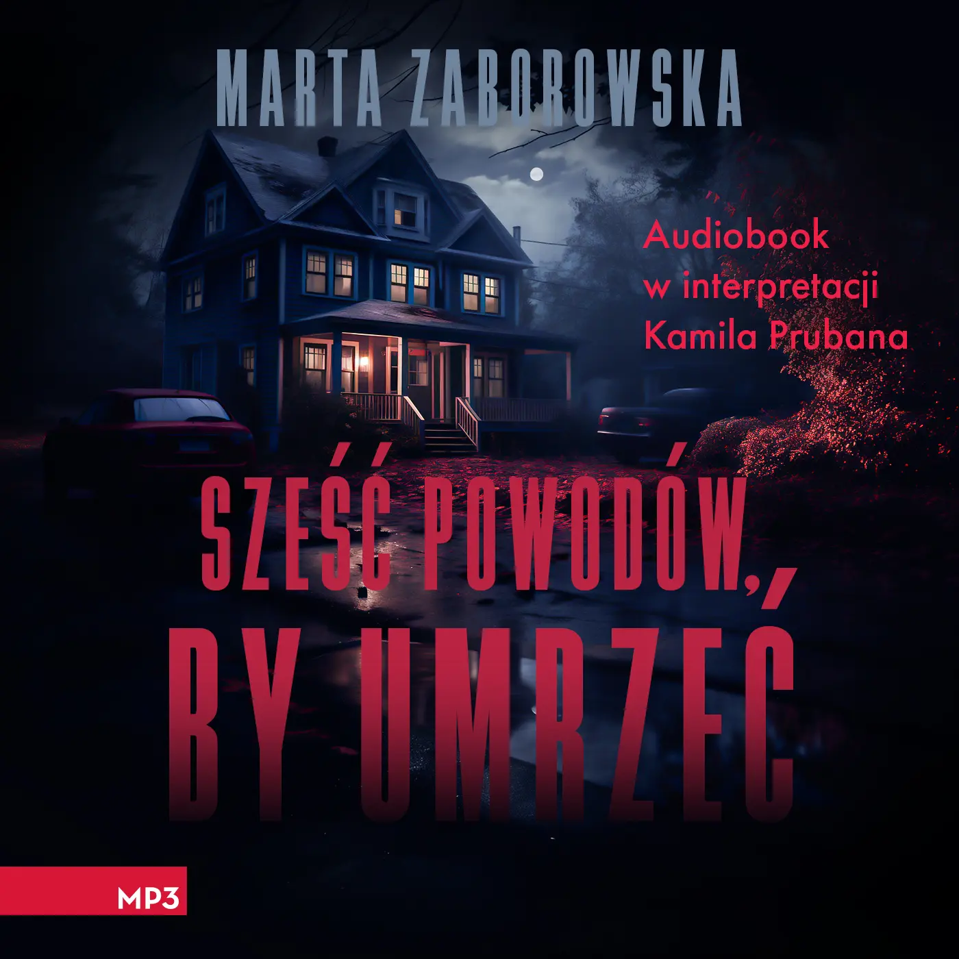 Sześć powodów by umrzeć — okładka audiobooka