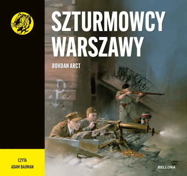 Szturmowcy Warszawy. Żółty tygrys — okładka audiobooka