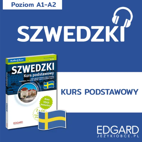 Szwedzki. Kurs podstawowy — okładka audiobooka