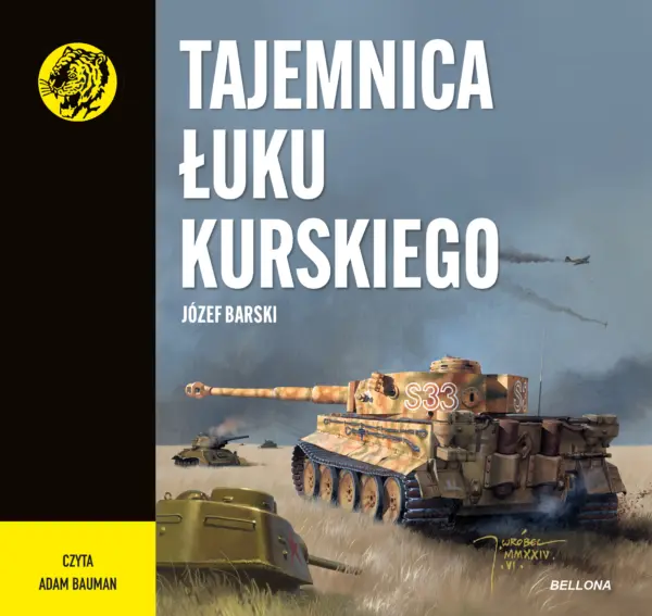 Tajemnica Łuku Kurskiego. Żółty tygrys — okładka audiobooka