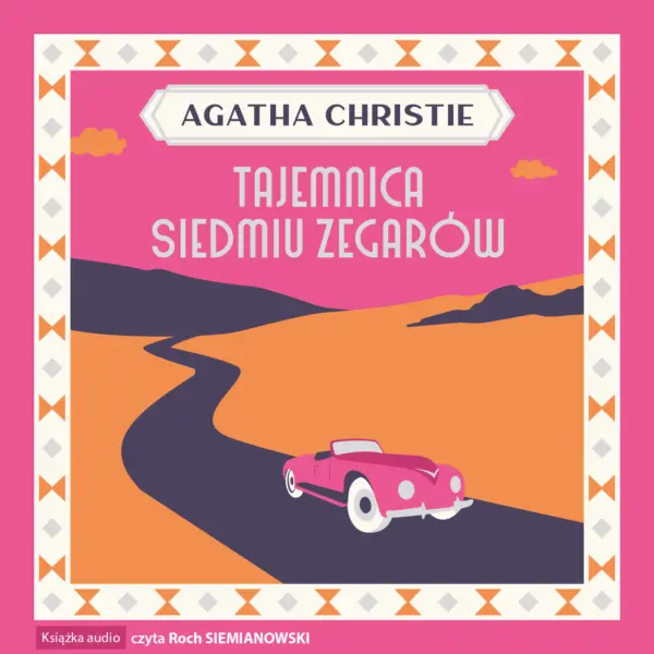 Tajemnica Siedmiu Zegarów — okładka audiobooka
