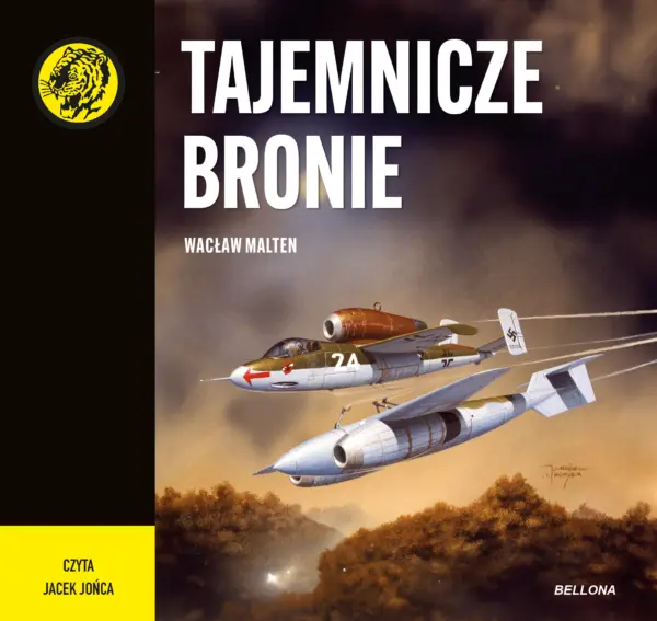 Tajemnicze bronie — okładka audiobooka