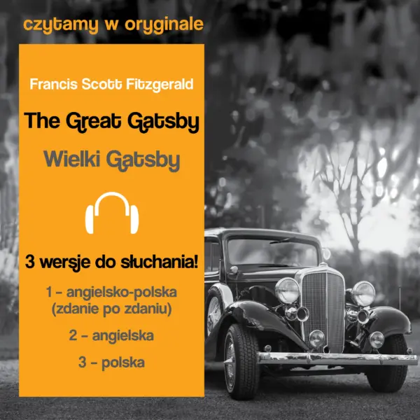 The Great Gatsby. Wielki Gatsby — okładka audiobooka