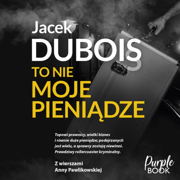 To nie moje pieniądze — okładka audiobooka