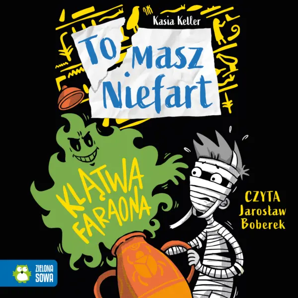 Tomasz Niefart. Tomasz Niefart. Klątwa faraona — okładka audiobooka