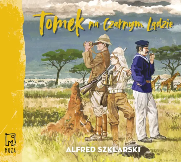 Tomek na Czarnym Lądzie — okładka audiobooka