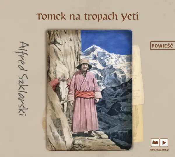 Tomek na tropach Yeti — okładka audiobooka
