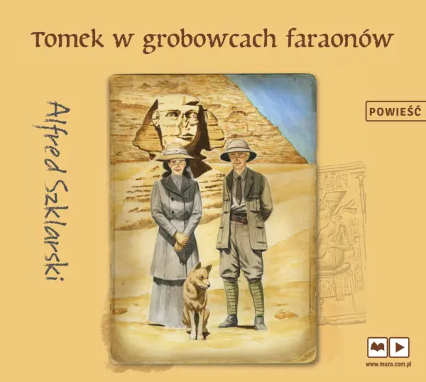 Tomek w grobowcach faraonów — okładka audiobooka