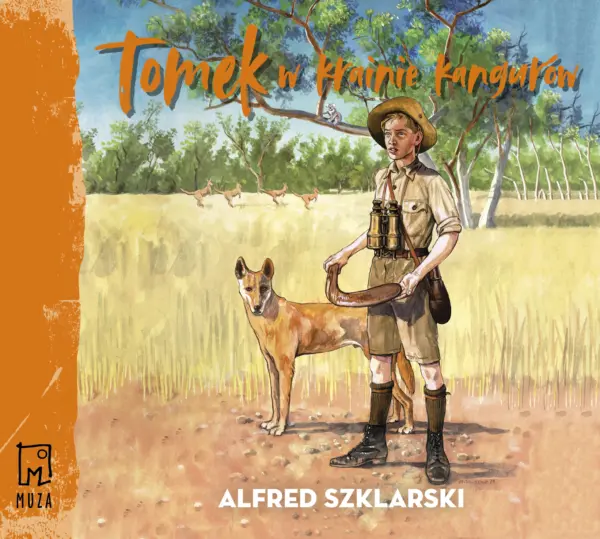 Tomek w krainie kangurów — okładka audiobooka