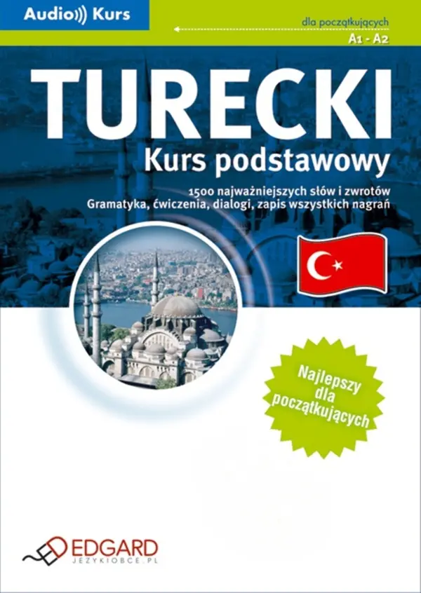Turecki - Kurs podstawowy — okładka audiobooka