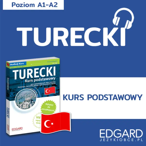 Turecki Kurs podstawowy — okładka audiobooka
