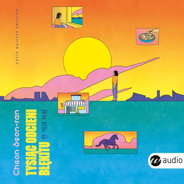 Tysiąc odcieni błękitu — okładka audiobooka