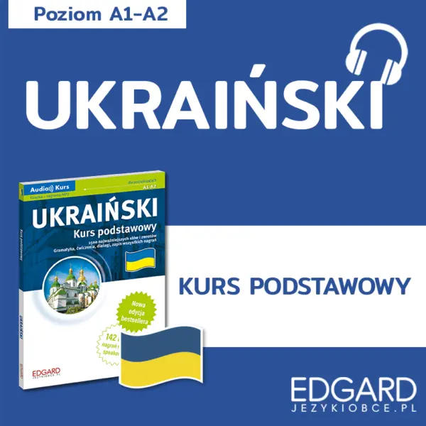 Ukraiński Kurs podstawowy — okładka audiobooka