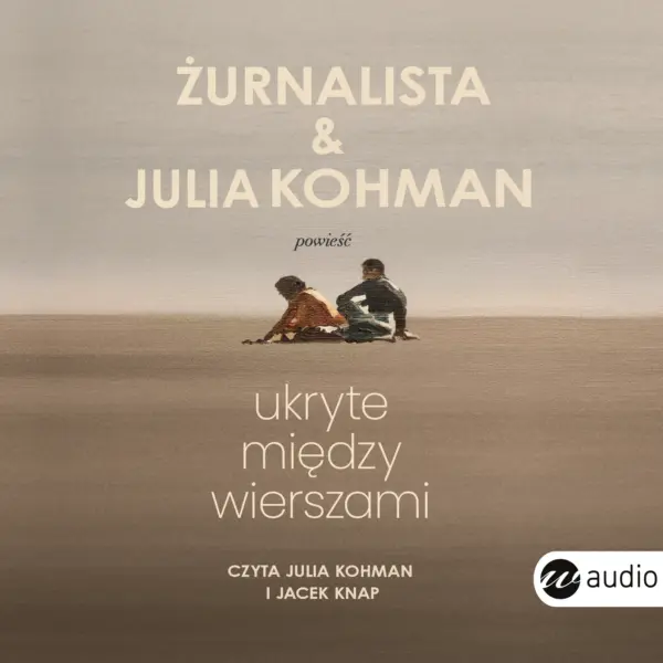 Ukryte między wierszami — okładka audiobooka