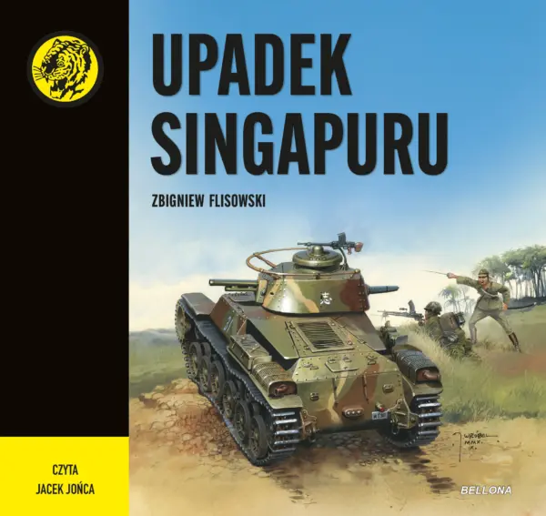 Upadek Singapuru — okładka audiobooka