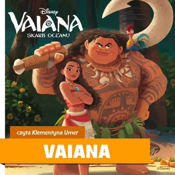 Vaiana — okładka audiobooka